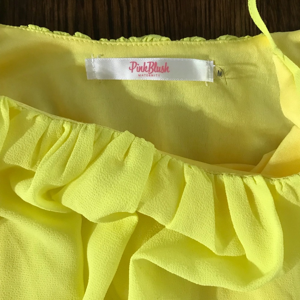 Pink plus maternity shirt